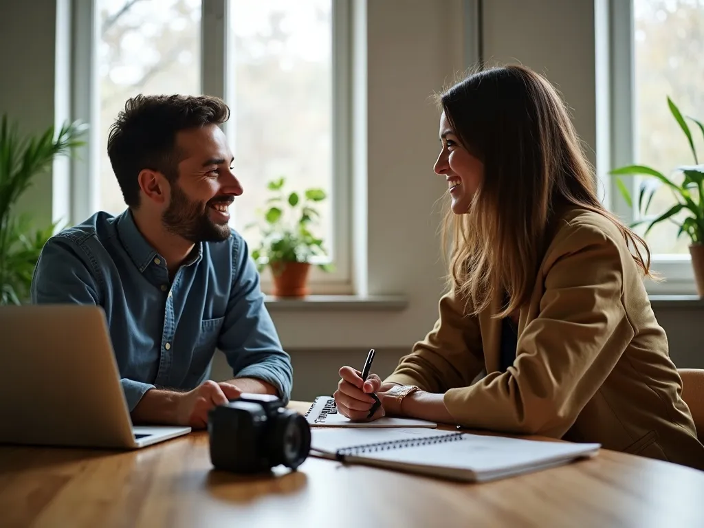 Working session with a business owner — the kind of collaboration to expect