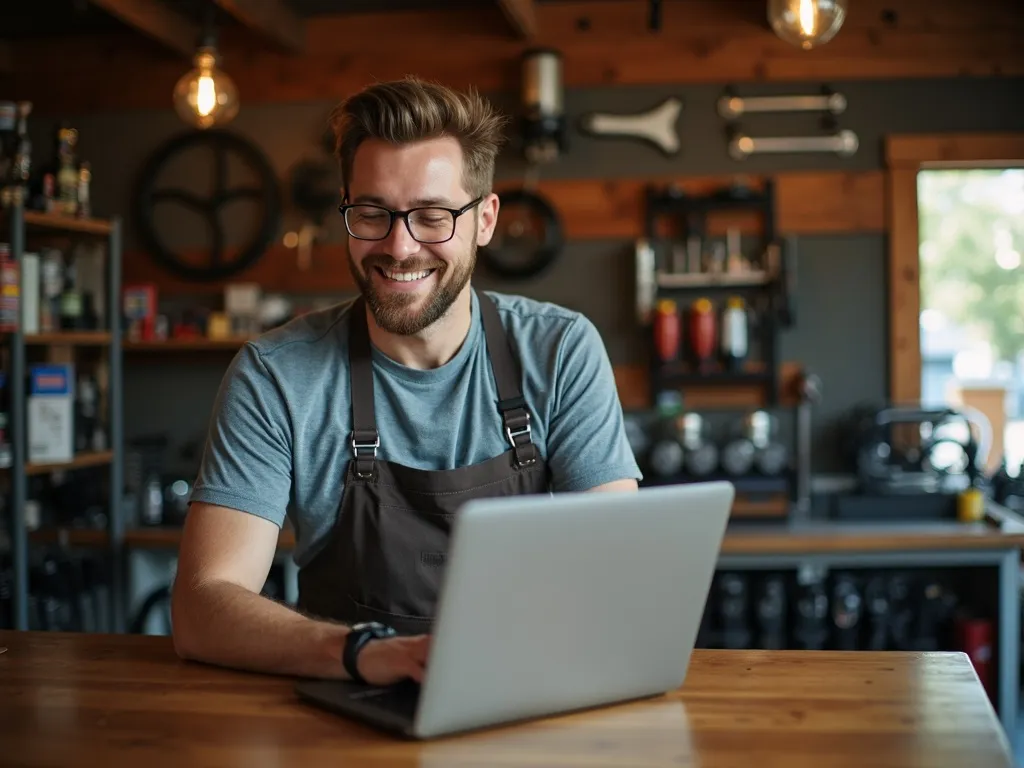 Shop owner with a new website — what working with us looks like
