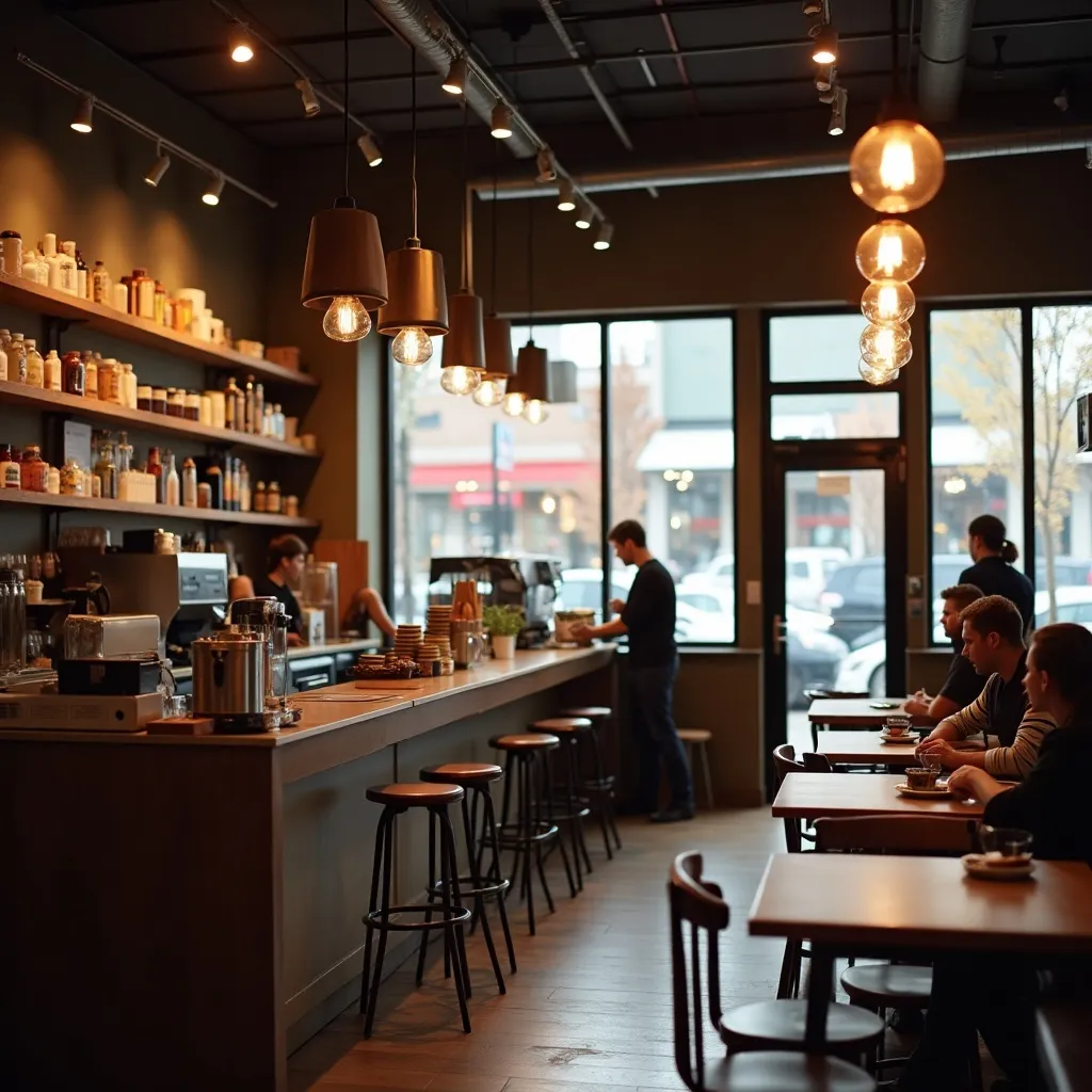Cafe brand photography sample